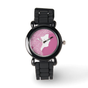 Dam Rosa Armbandsur