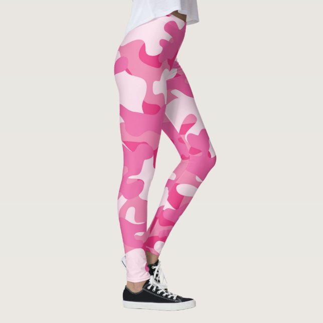 Dam Rosa Camouflage Leggings (Höger)