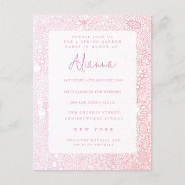 Dam Rosa Garden Scene Artist Illustrated Vykort