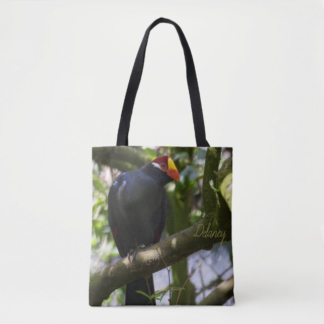 Dam Ross's Turaco Tygkasse (Framsida)