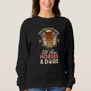 Dam Ryttare Ägar Outfit Equestrian Hund    T Shirt