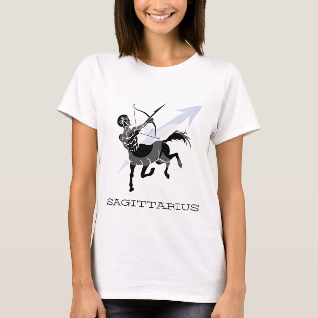 Dam"Sagittarius" T-tröja T-shirt (Framsida)