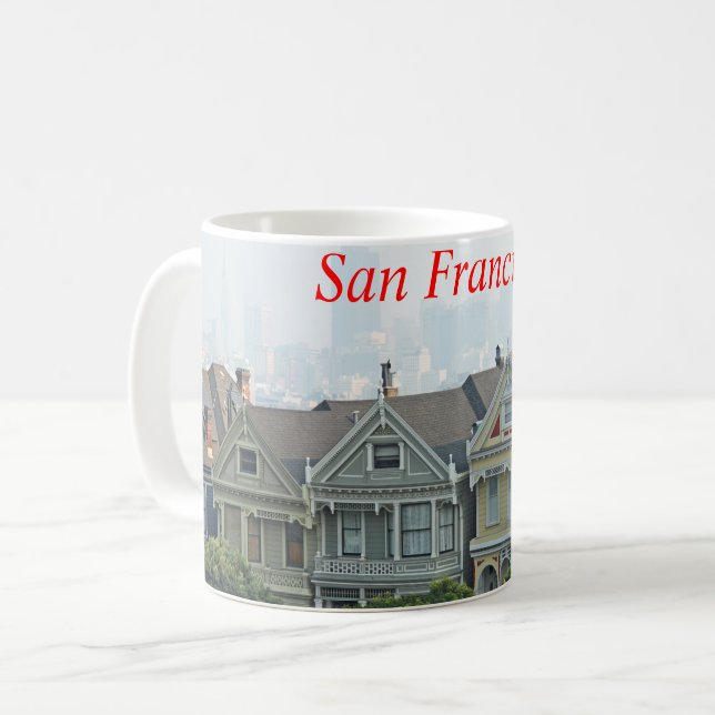 Dam, San Francisco, Kalifornien Kaffemugg (Framsida vänster)