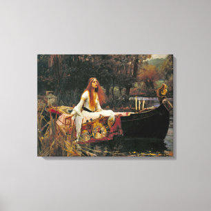 Dam Shalott 1888 Canvastryck