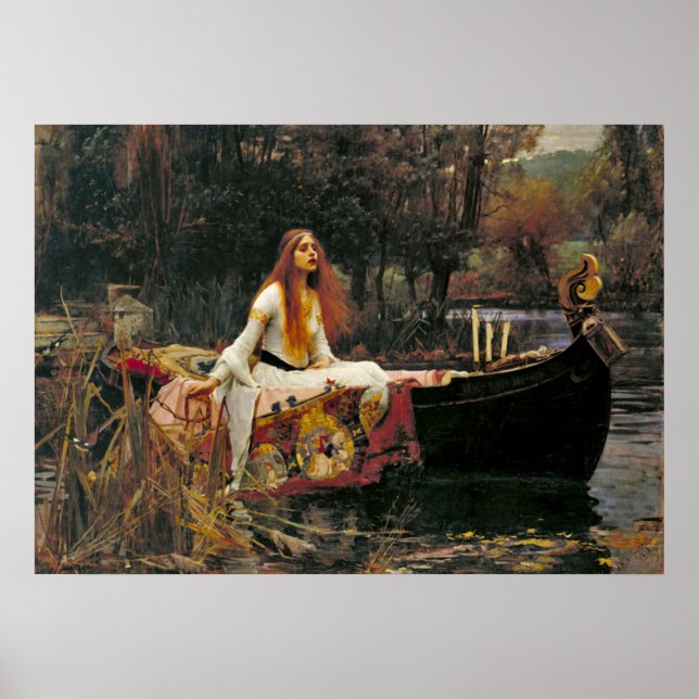 Dam Shalott 1888 Poster (Framsidan)