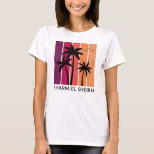 Dam Sharm El Sheikh Vintage solnedgång T-shirt