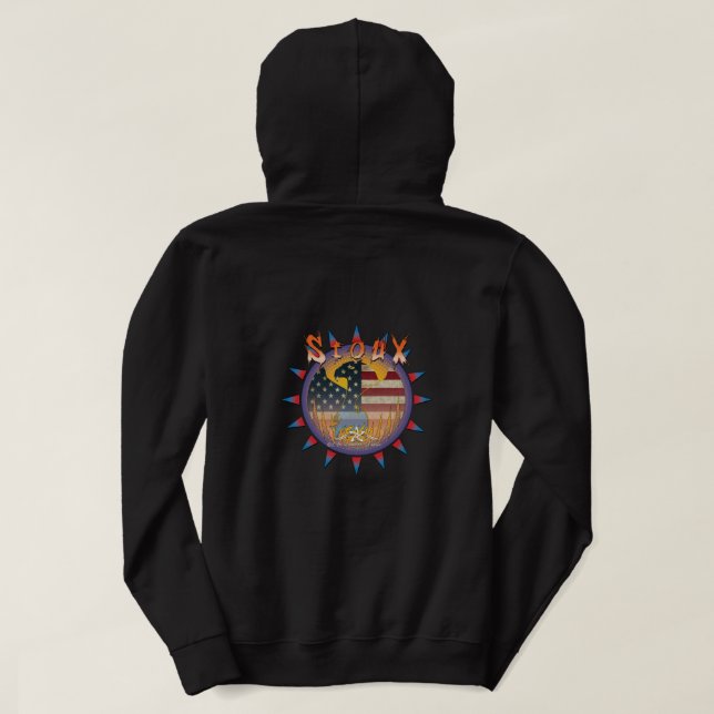 Dam Sioux Hoodie (Design baksida)