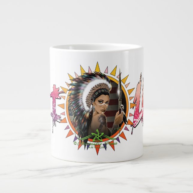Dam Sioux Jumbo Mugg (Framsidan)