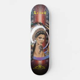 Dam Sioux Mini Skateboard Bräda 18,5 Cm