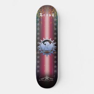 Dam Sioux Mini Skateboard Bräda 18,5 Cm