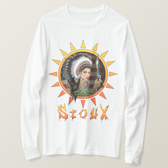 Dam Sioux T Shirt (Design framsida)