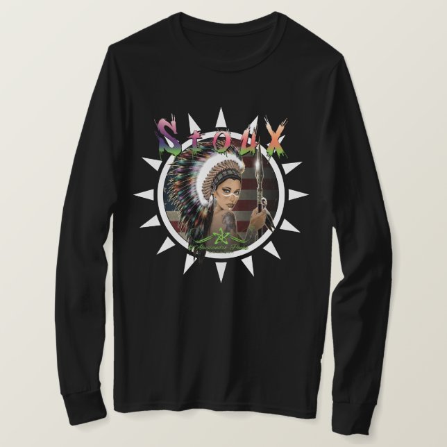 Dam Sioux T Shirt (Design framsida)
