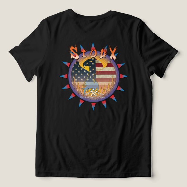 Dam Sioux T Shirt (Design baksida )