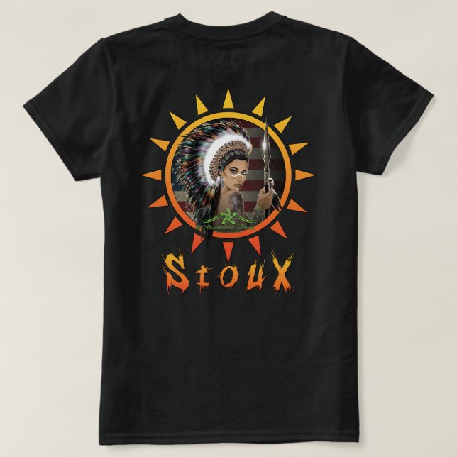 Dam Sioux T Shirt (Design baksida)