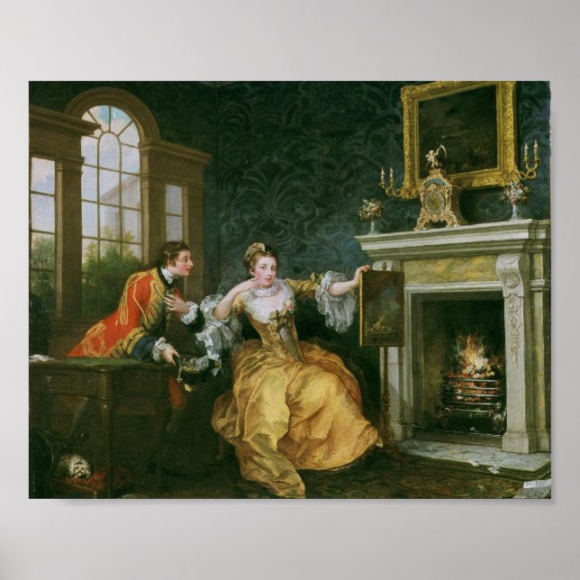 Dam Sista Stake (Hogarth 1759) Poster (Framsidan)