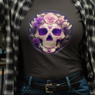 Dam Skull T-Shirt - Candy Skull Day of the dead