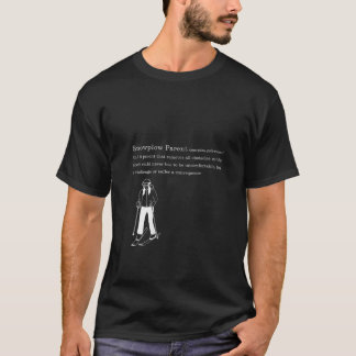 Dam Snöplog Förälder Helikopter Föräldraskap Overp T Shirt