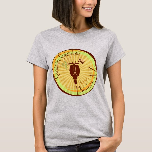 Dam Sonoran Sunrider Tee (Framsida)