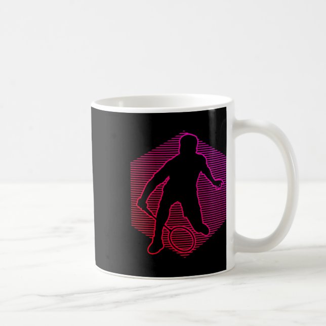 Dam Squash Herr Shuttle Badminton  Kaffemugg (Höger)