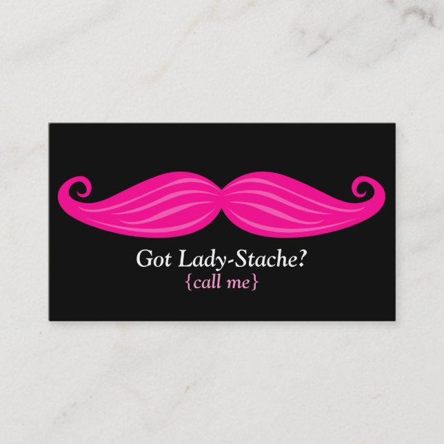 Dam-Stache Bizcard Visitkort (Framsida)