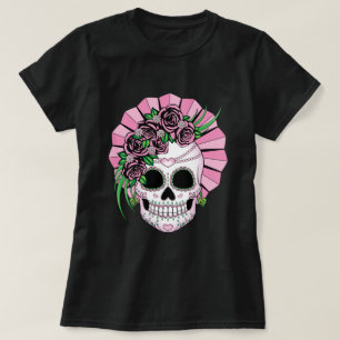 Dam Sugar Skull T Shirt