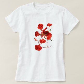 Dam-T-Shirt Blomma T Shirt