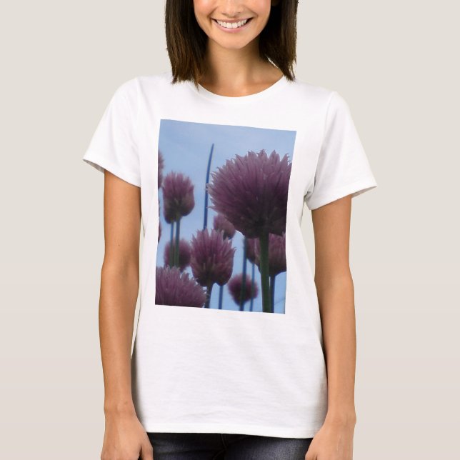 Dam T-Shirt - Chives Bild 1 (Framsida)