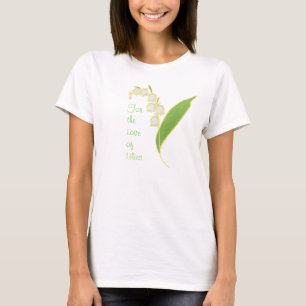 Dam T-shirt: För Kärleken Lily i dalen Tee