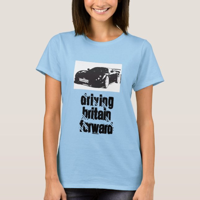 Dam T-Shirt-Kör-britain-forward Tee Shirt (Framsida)