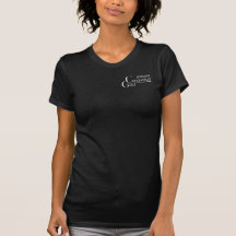 Dam-T-Shirt - Mörk 