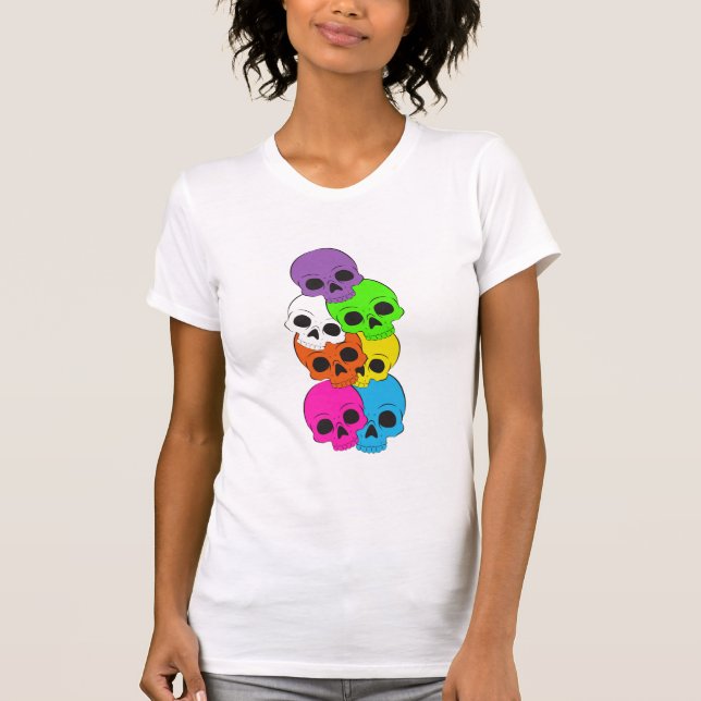 Dam-T-Shirt T Shirt (Framsida)