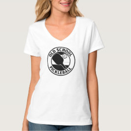 Dam T-shirts Old School Pickleball.