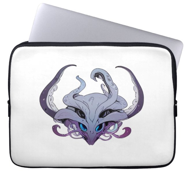 Dam tentacle laptop sleeve (Framsidan)