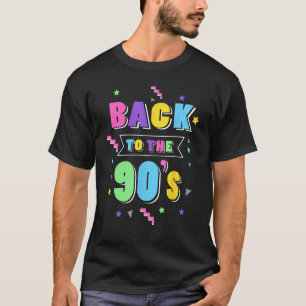 Dam tillbaka till 90-talets Party Costume Wome T Shirt