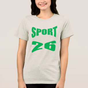 Dam Tri-blend T-Shirt havre SPORT 26