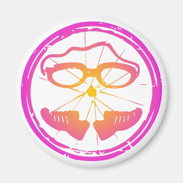 Dam Triathlon Magnet (Framsidan)