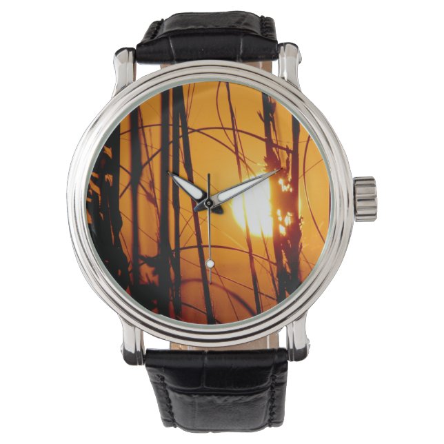 Dam Tropical Sunset Watch Armbandsur (Framsida)