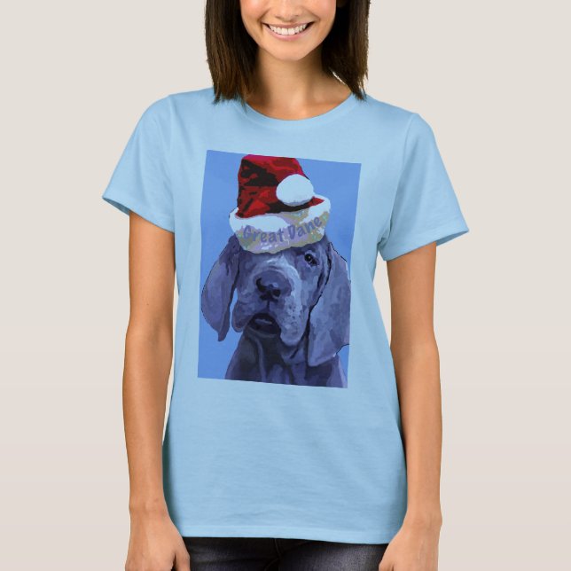 Dam tshirt för great danevalpjul tee shirt (Framsida)