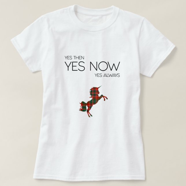 DAM TSHIRT "JA DÄREFTER… T-SHIRT (Design framsida)