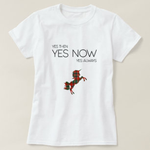 DAM TSHIRT "JA DÄREFTER… TEE