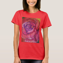Dam tshirt med konstrotrycket tee