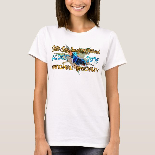 Dam tshirt t-shirt (Framsida)