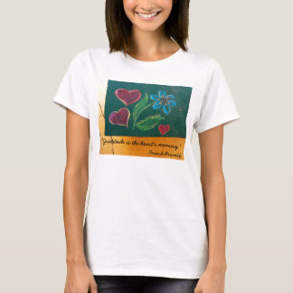 Dam tshirt/tacksamhet tee shirt