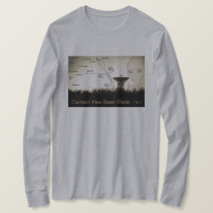 Dam UFO-Långärmad T-Shirt