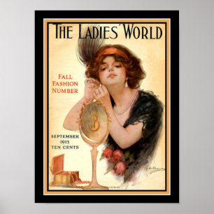 "Dam värld" 1913 Poster