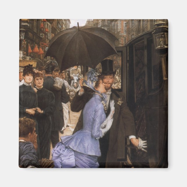 Dam Victorian Traveler Magnet (Framsidan)