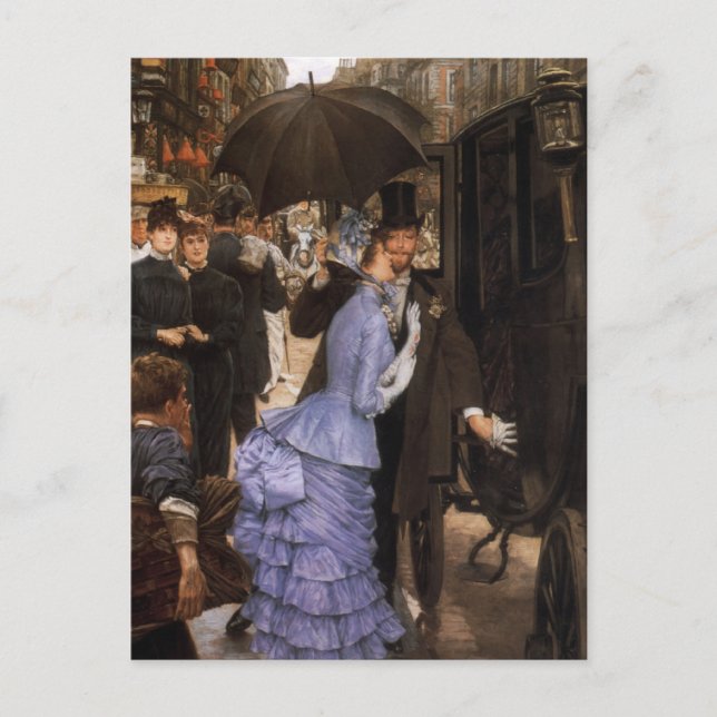 Dam Victorian Traveler Vykort (Framsida)