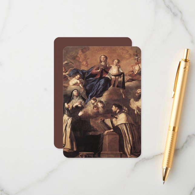 Dam vid berget Carmel 1641 Tilläggskort (Fram/Back In Situ)