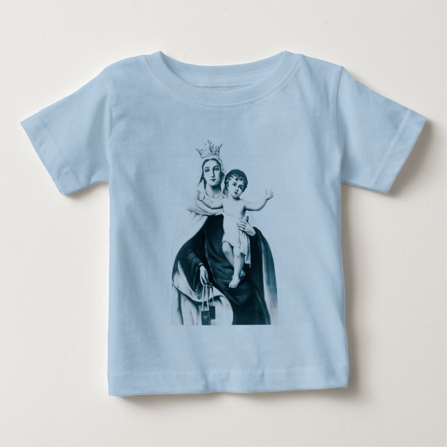 Dam vid berget Carmel Baby T-Shirt (Framsida)
