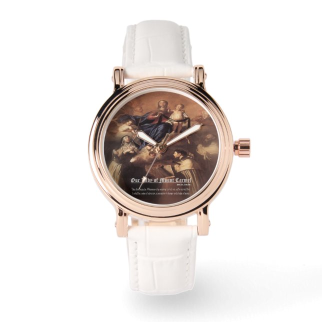 Dam vid berget Carmel Prayer Armbandsur (Framsida)